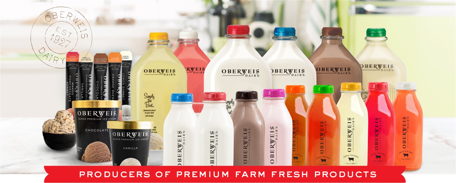 Oberweis Dairy - About Our Products